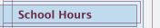 School Hours
